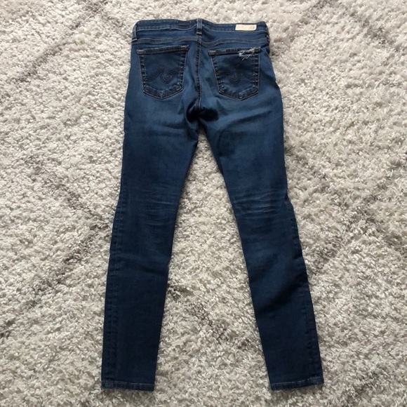 AG Adriano Goldschmied The Legging Ankle Super Skinny Ankle Jeans Size 26 - Picture 2 of 14